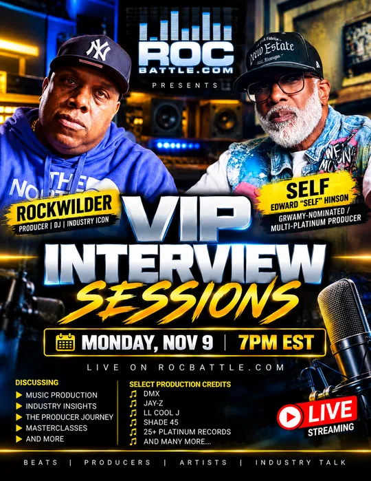 Rockwilder Live with Multi-Platinum Producer Edward “Self” Hinson
